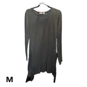 womens gray long shirt